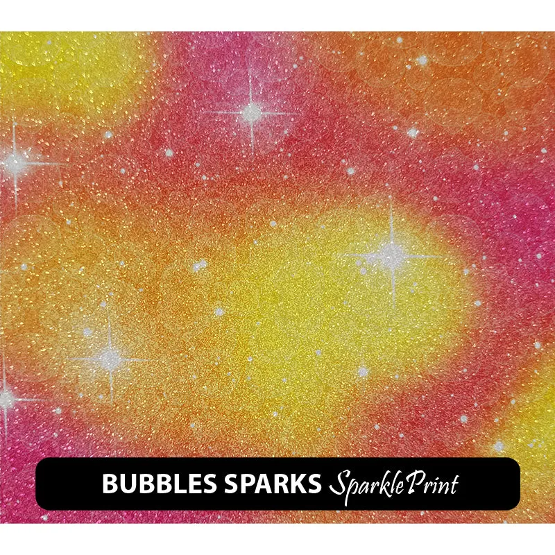 Ombre Sparkleprint Patterned HTV (13.5" x 12")