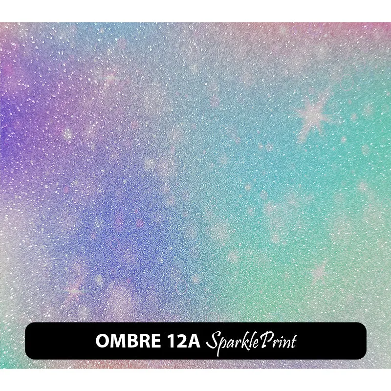 Ombre Sparkleprint Patterned HTV (13.5" x 12")