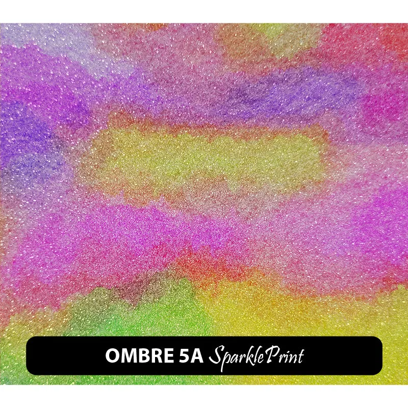 Ombre Sparkleprint Patterned HTV (13.5" x 12")