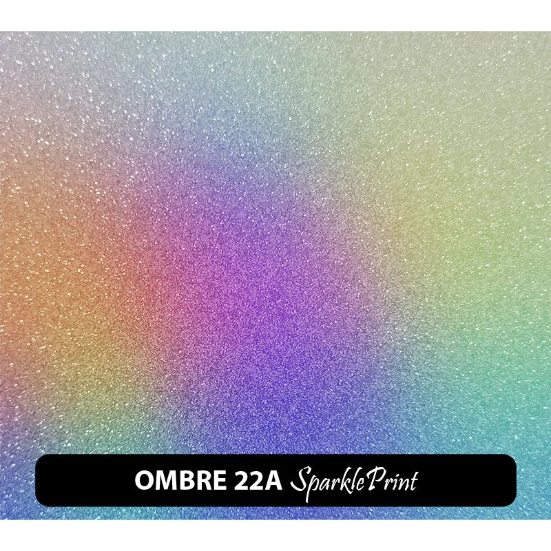 Ombre Sparkleprint Patterned HTV (13.5" x 12")