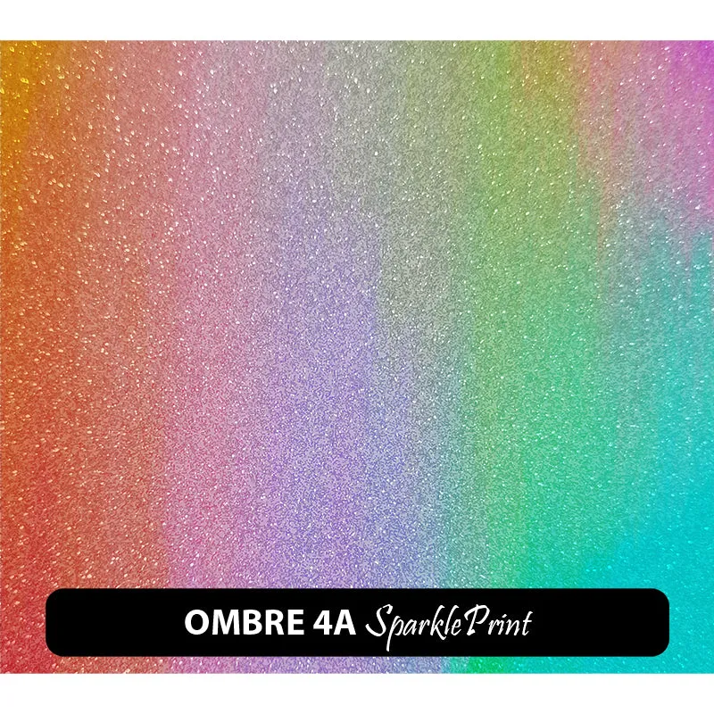 Ombre Sparkleprint Patterned HTV (13.5" x 12")