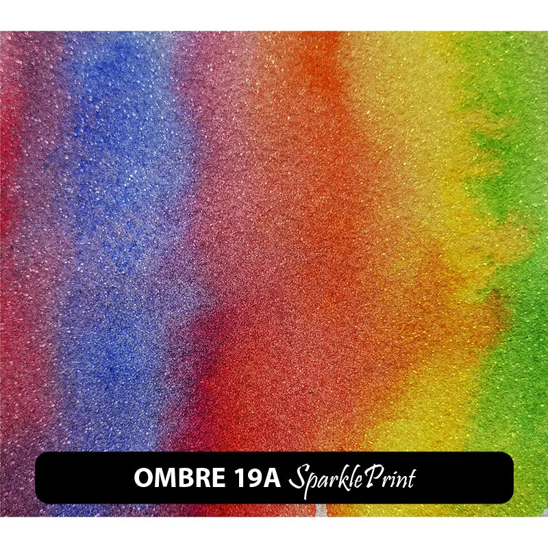 Ombre Sparkleprint Patterned HTV (13.5" x 12")