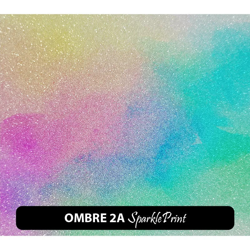 Ombre Sparkleprint Patterned HTV (13.5" x 12")