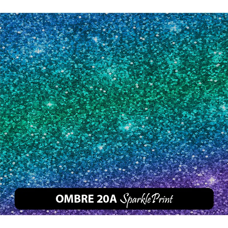 Ombre Sparkleprint Patterned HTV (13.5" x 12")