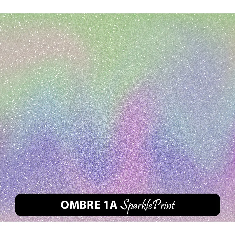 Ombre Sparkleprint Patterned HTV (13.5" x 12")