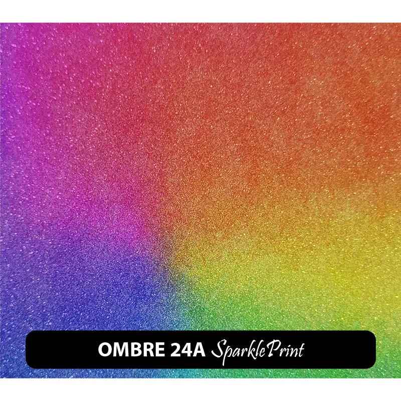 Ombre Sparkleprint Patterned HTV (13.5" x 12")