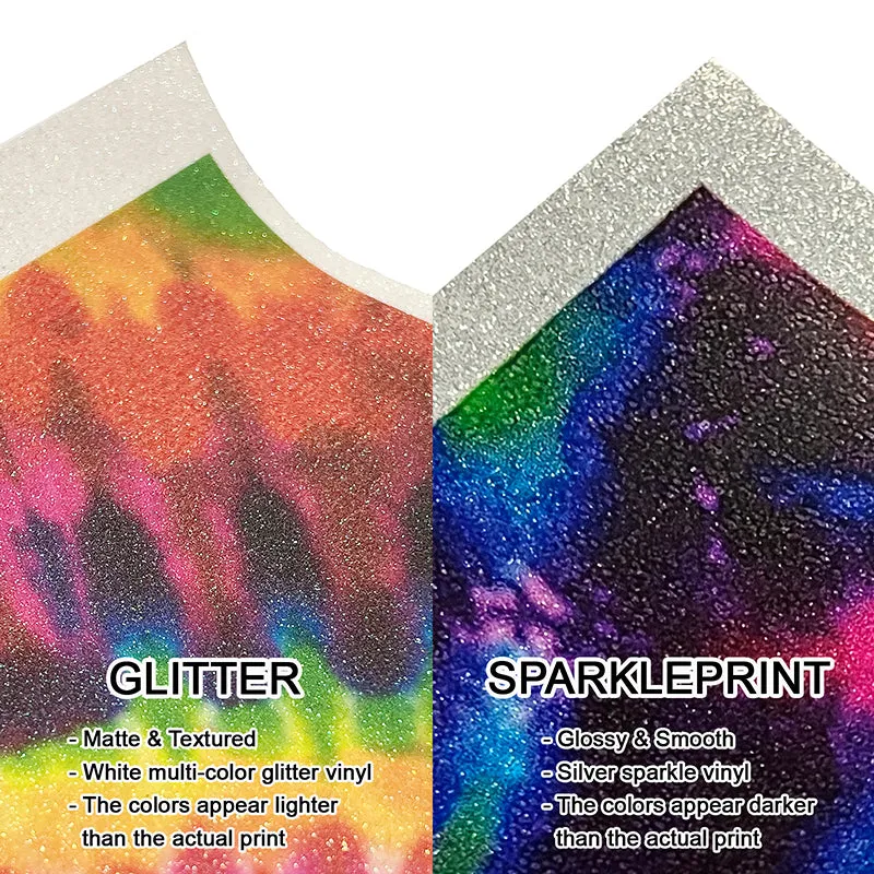 Ombre Sparkleprint Patterned HTV (13.5" x 12")