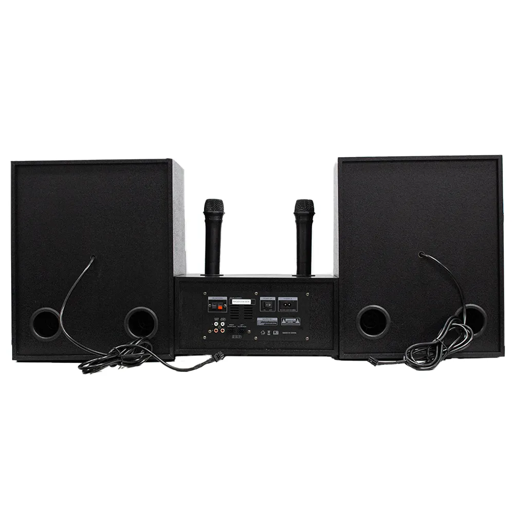 Omega Professional Home Theatre Speaker System with Mics [DVD-5133]