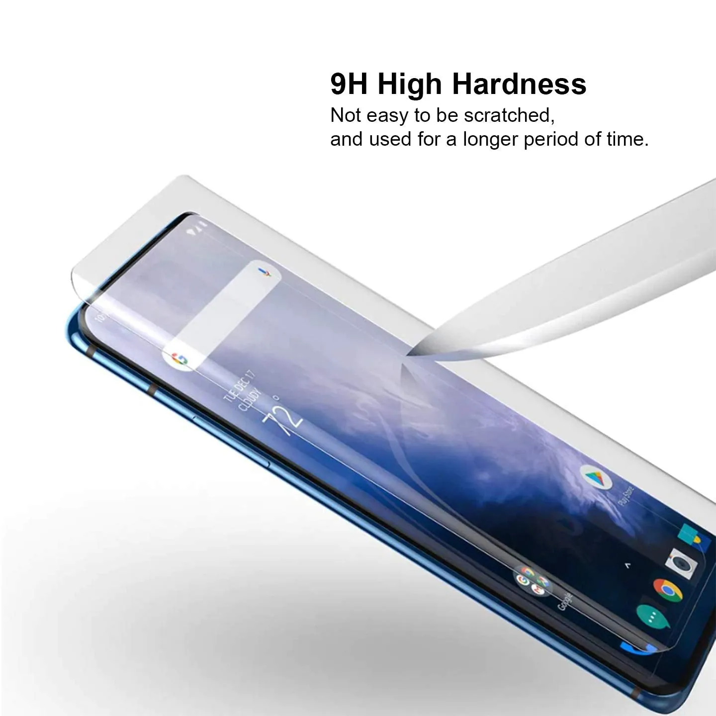 OnePlus 7 Pro/OnePlus 7T Pro Tempered Glass Screen Protector Guard | GLaS - 1 Pack