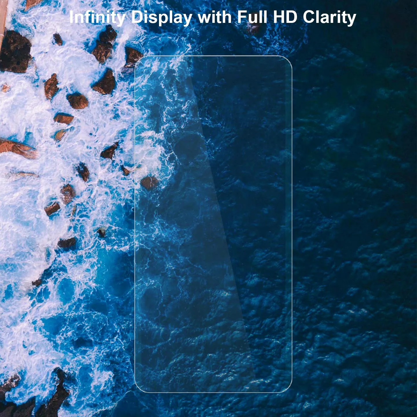 OnePlus 8 Tempered Glass Screen Protector Guard | GLaS - 1 Pack