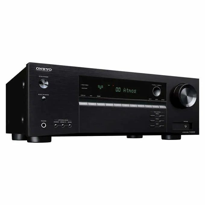 Onkyo TX-SR393 80W 5.2-Channel AV Receiver with Dolby Atmos