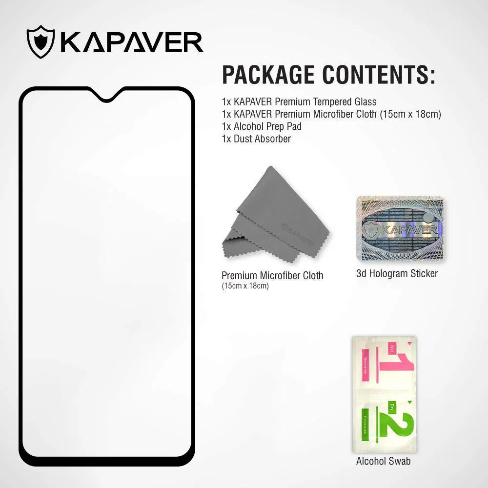 Oppo Realme 2 Pro Tempered Glass Screen Protector Guard | EDGE TO EDGE - 1 Pack