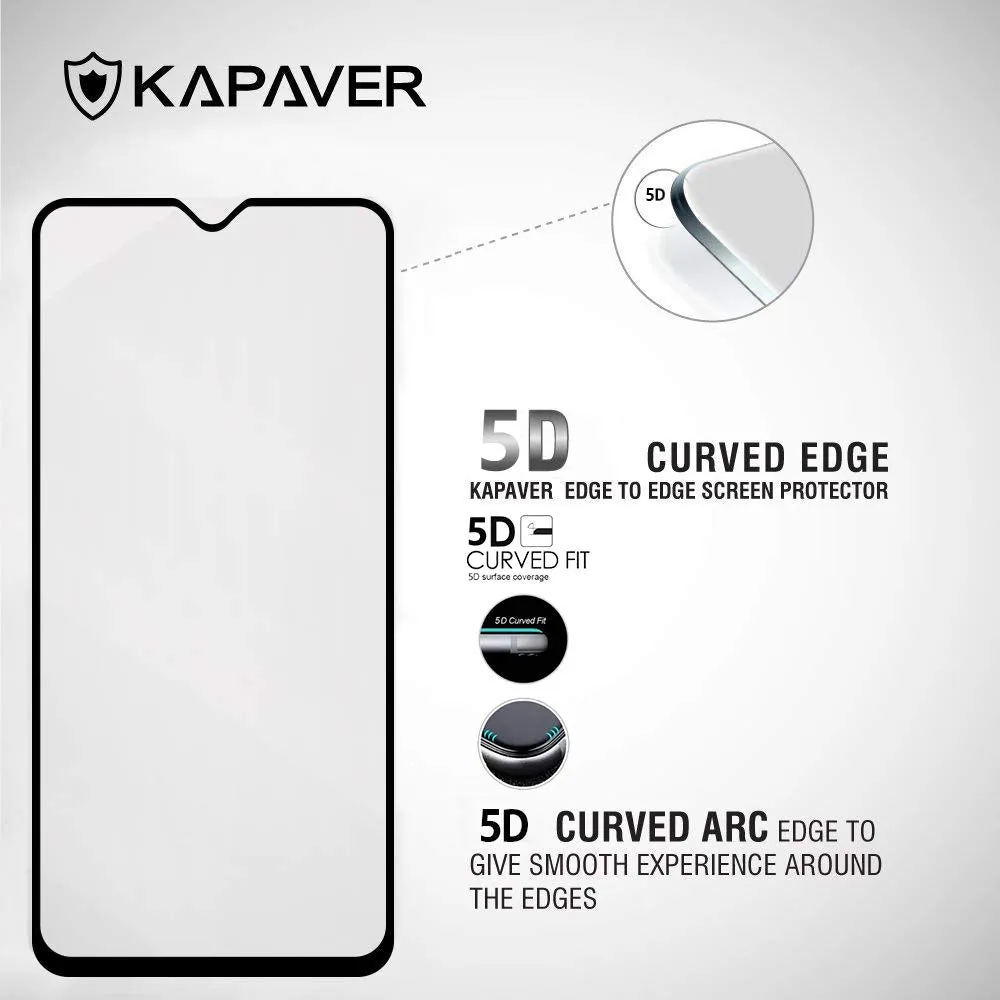 Oppo Realme 2 Pro Tempered Glass Screen Protector Guard | EDGE TO EDGE - 1 Pack