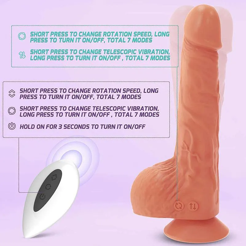 PHANXY 8.3 Inch Simulation Dildo