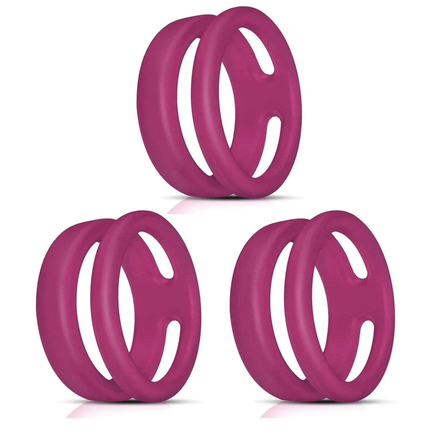 PHANXY Silicone Dual Penis Ring 118-4