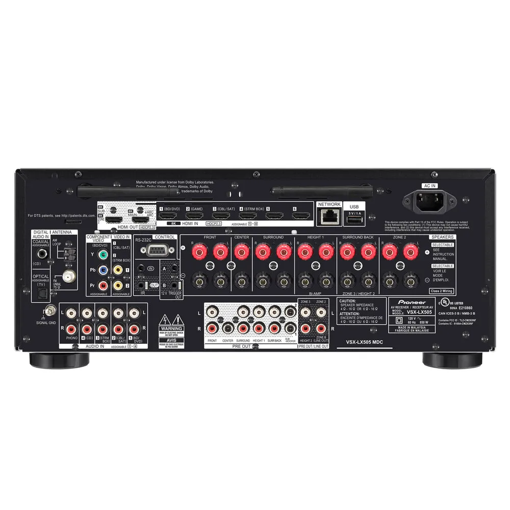Pioneer VSX-LX-505 9 Channel AV Receiver