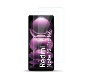 Redmi Note 12 Pro / Poco X5 Pro Tempered Screen Protector Guard GLaS HD - 2 Pack