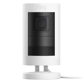Ring Stick Up Cam Elite X with PoE Adapter (White)