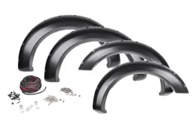 Rough Country Pocket Fender Flares for 2016-2017 Nissan Titan 2WD/4WD XD [H61] (F-N11611)