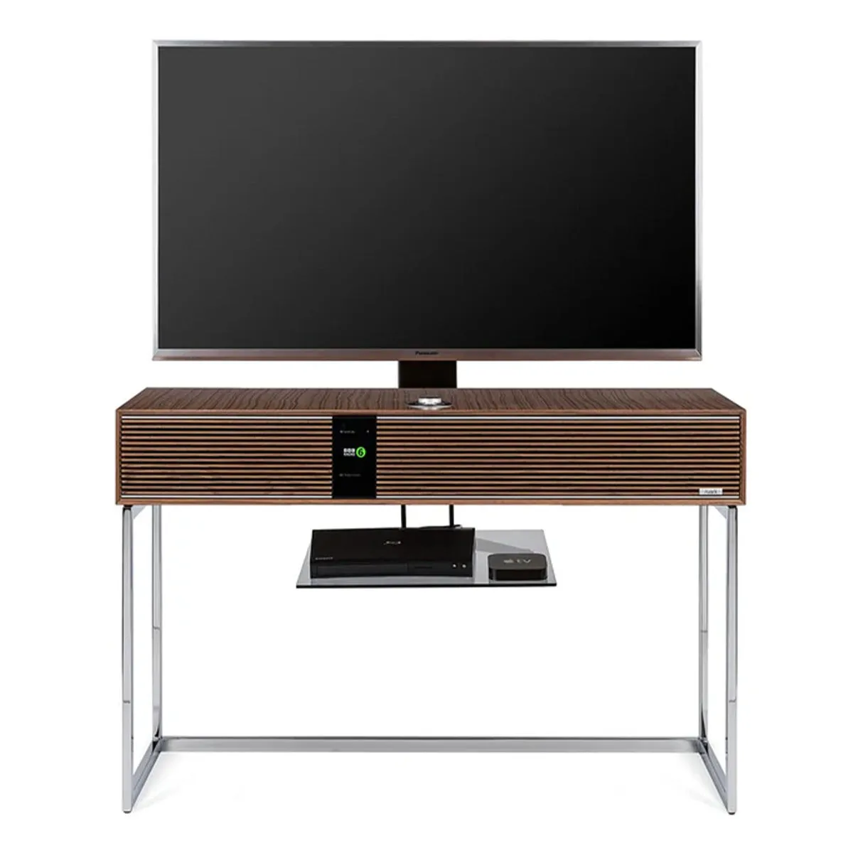 Ruark Audio R810 High Fidelity Radiogram (Walnut/Walnut) with Adjustable TV Mount