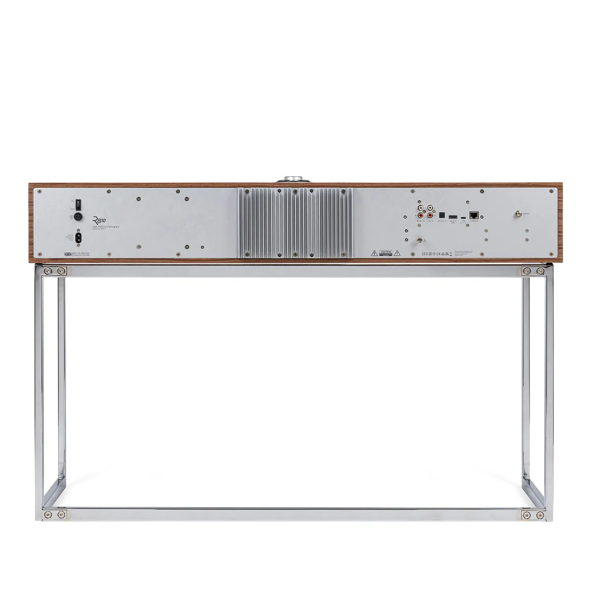 Ruark Audio R810 High Fidelity Radiogram (Walnut/Walnut) with Adjustable TV Mount