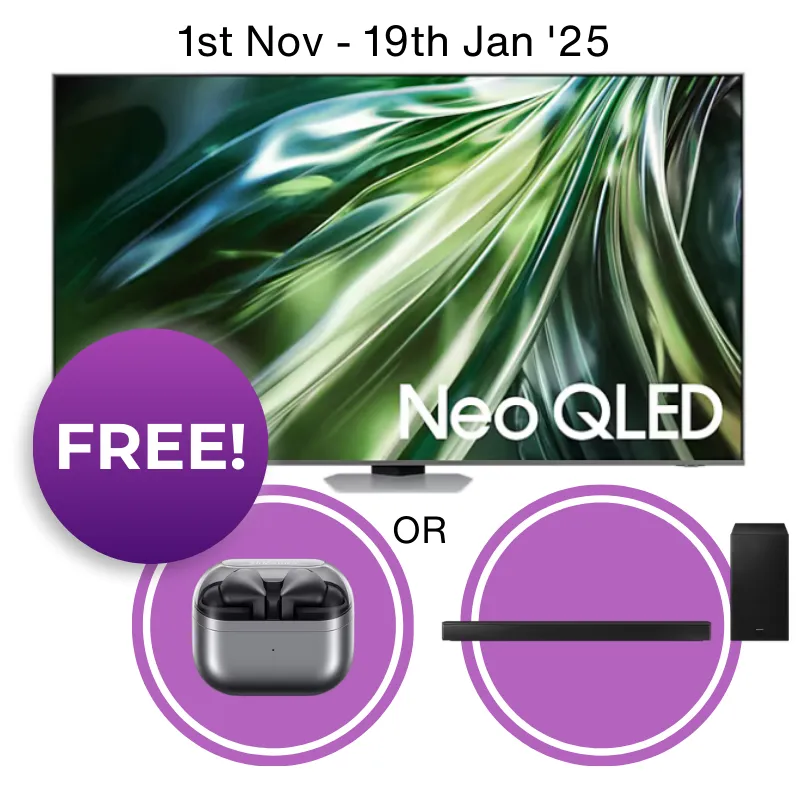 Samsung 65 Inch QN90D Neo QLED 4K HDR Smart TV (Each)
