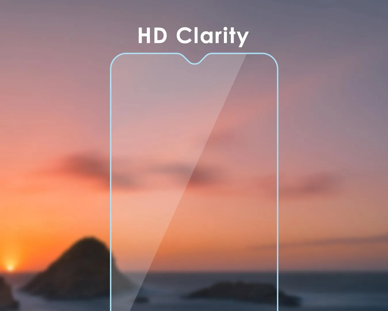 Samsung Galaxy M33, M13, M23, A23, and Galaxy F23 Tempered Screen Protector Guard GLaS HD - 2 Pack