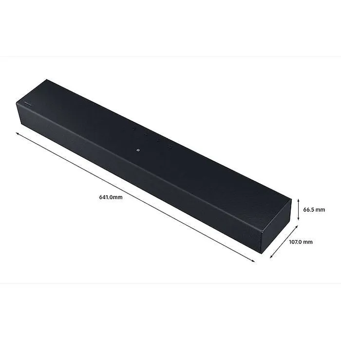 Samsung HW-C400/XM Soundbar 20W 2.0 Channel