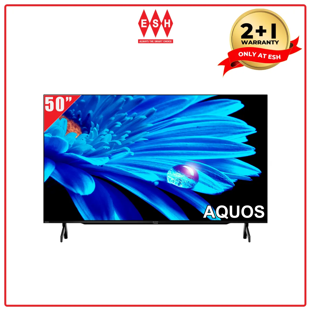 Sharp 4TC50FK1X 50 Inch AQUOS 4K UHD Google TV