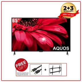 Sharp 4TC65FL1X 65 Inch AQUOS 4K UHD Google TV