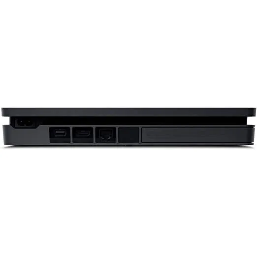 Sony 2215B PlayStation 4 Slim 1TB Gaming Console Black 2 Controller Included BOLT AXTION Bundle Lke New