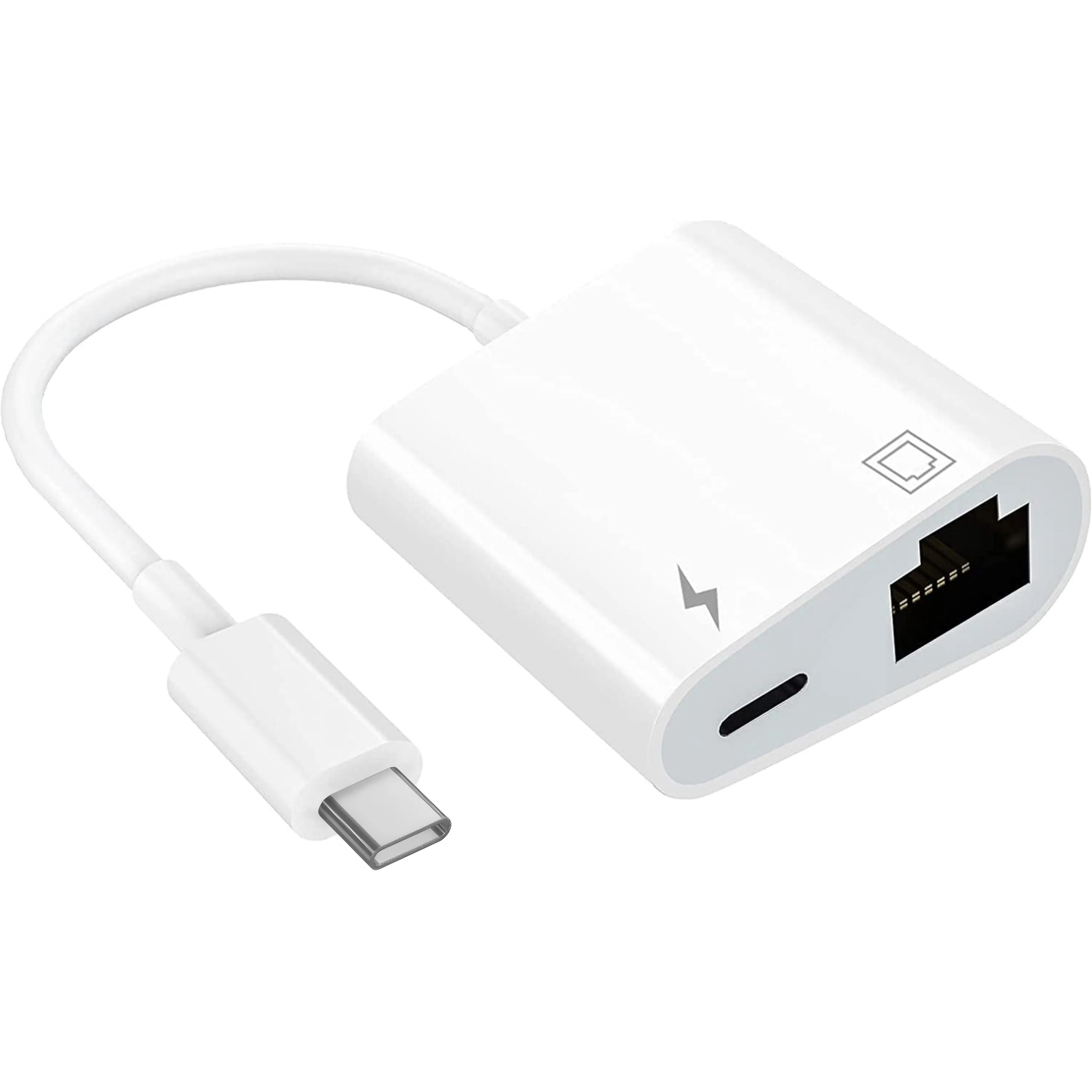 Top-Up Ethernet Adapter for Apple iPhone, iPad and Android Devices