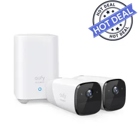 ΕufyCam 2 (2-Cam Kit) Wireless Home Security Camera System