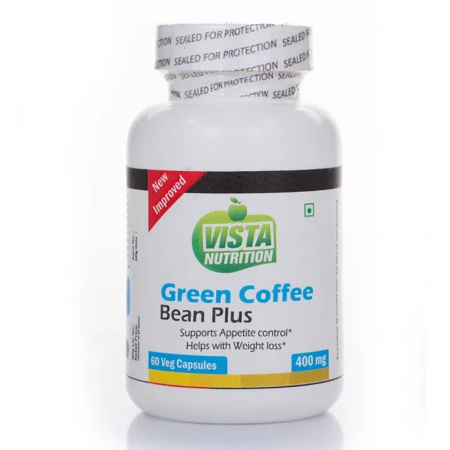 Vista Nutrition Green Coffee Bean Plus 400mg 60 capsules