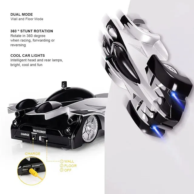 Wall Climbing Remote Control Car