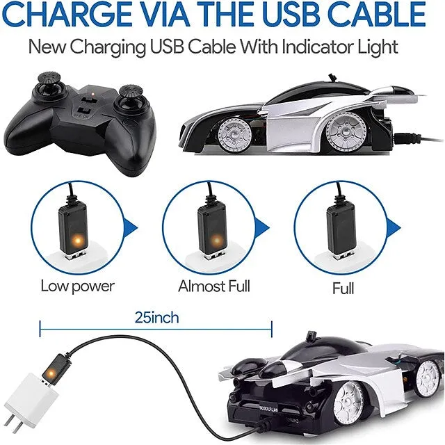 Wall Climbing Remote Control Car