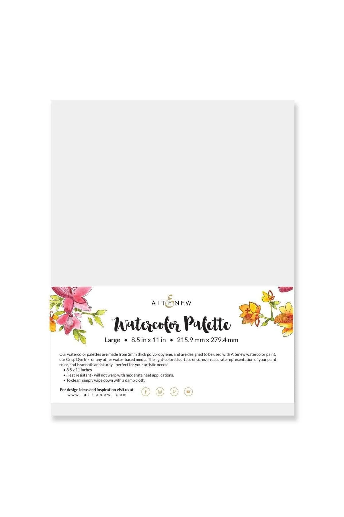 Watercolor Palette - Large