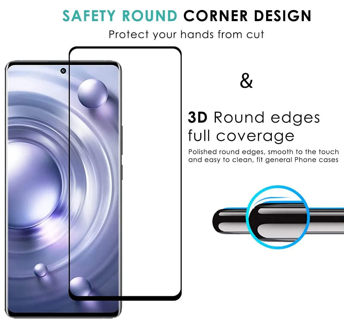 Xiaomi 13 Pro Tempered Glass Screen Protector Guard | EDGE TO EDGE - 1 Pack
