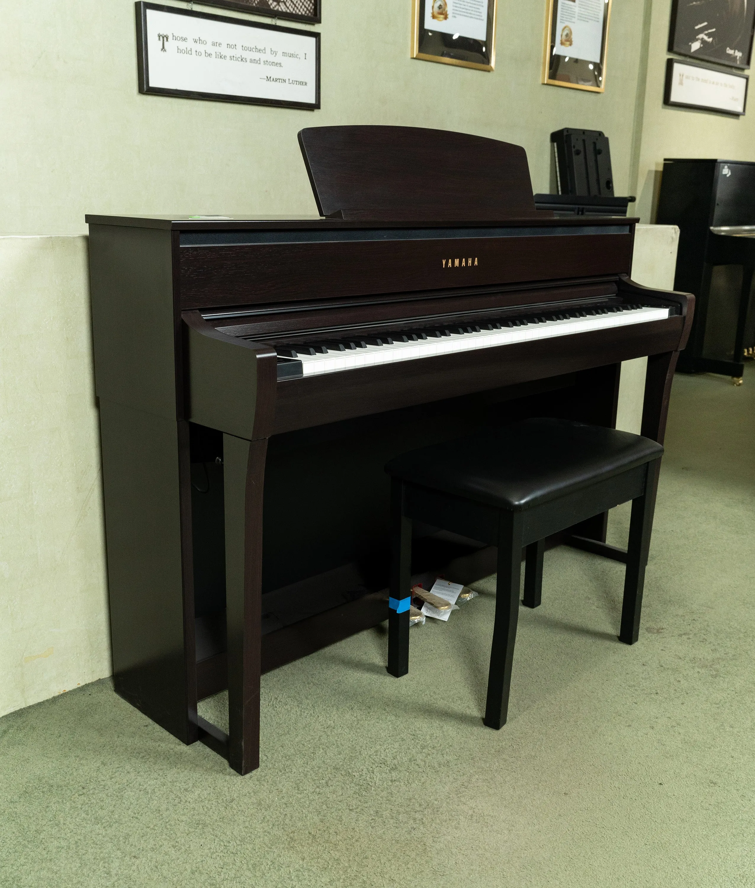 Yamaha Clavinova CLP-775 Console Digital Piano - Rosewood | SN: UCBP01016 | Used