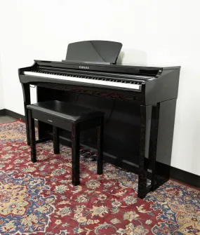 Yamaha Clavinova CLP725 Digital Piano | Polished Ebony | SN: UCBK01018A | Used