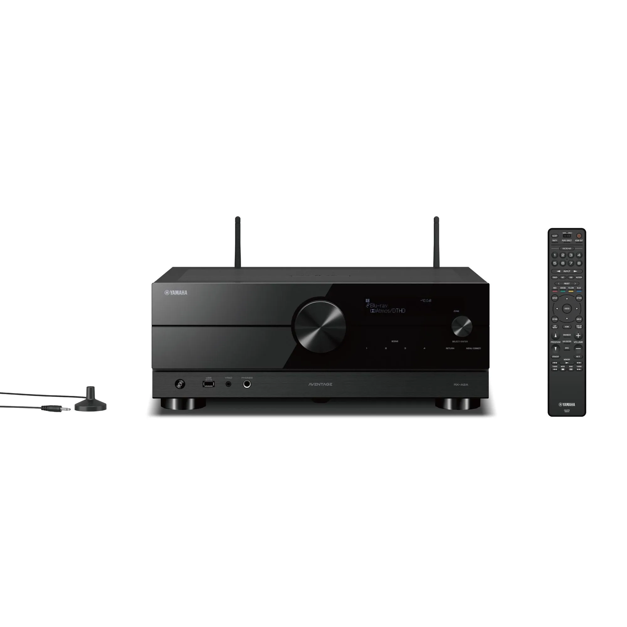 Yamaha RX-A2A 7.2-channel AV Receiver with 8K HDMI and MusicCast