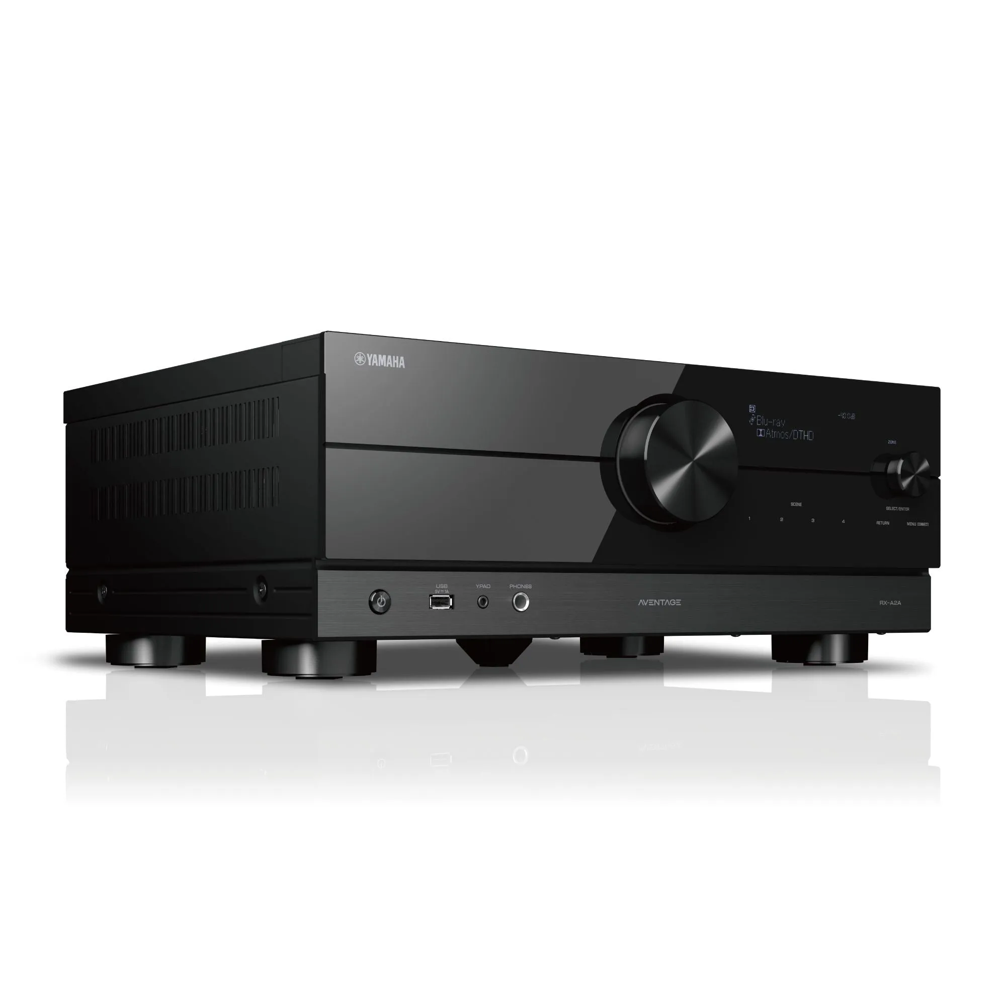 Yamaha RX-A2A 7.2-channel AV Receiver with 8K HDMI and MusicCast