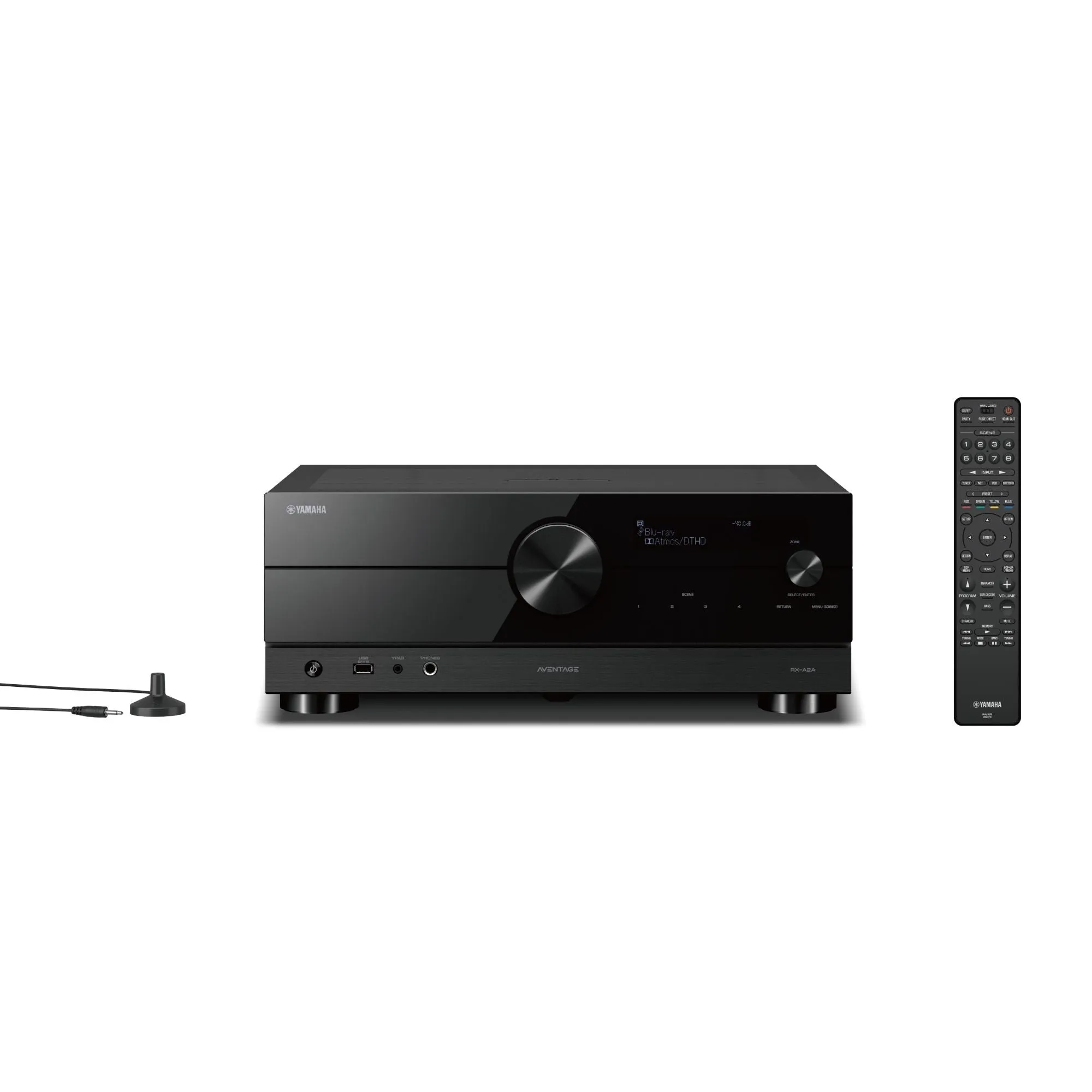 Yamaha RX-A2A 7.2-channel AV Receiver with 8K HDMI and MusicCast