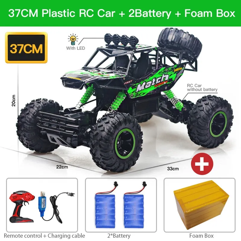 ZWN 1:12 / 1:16 4WD RC Car With LED Lights 2.4G Radio Remote Control Cars Buggy Off-Road Control Trucks Toys
